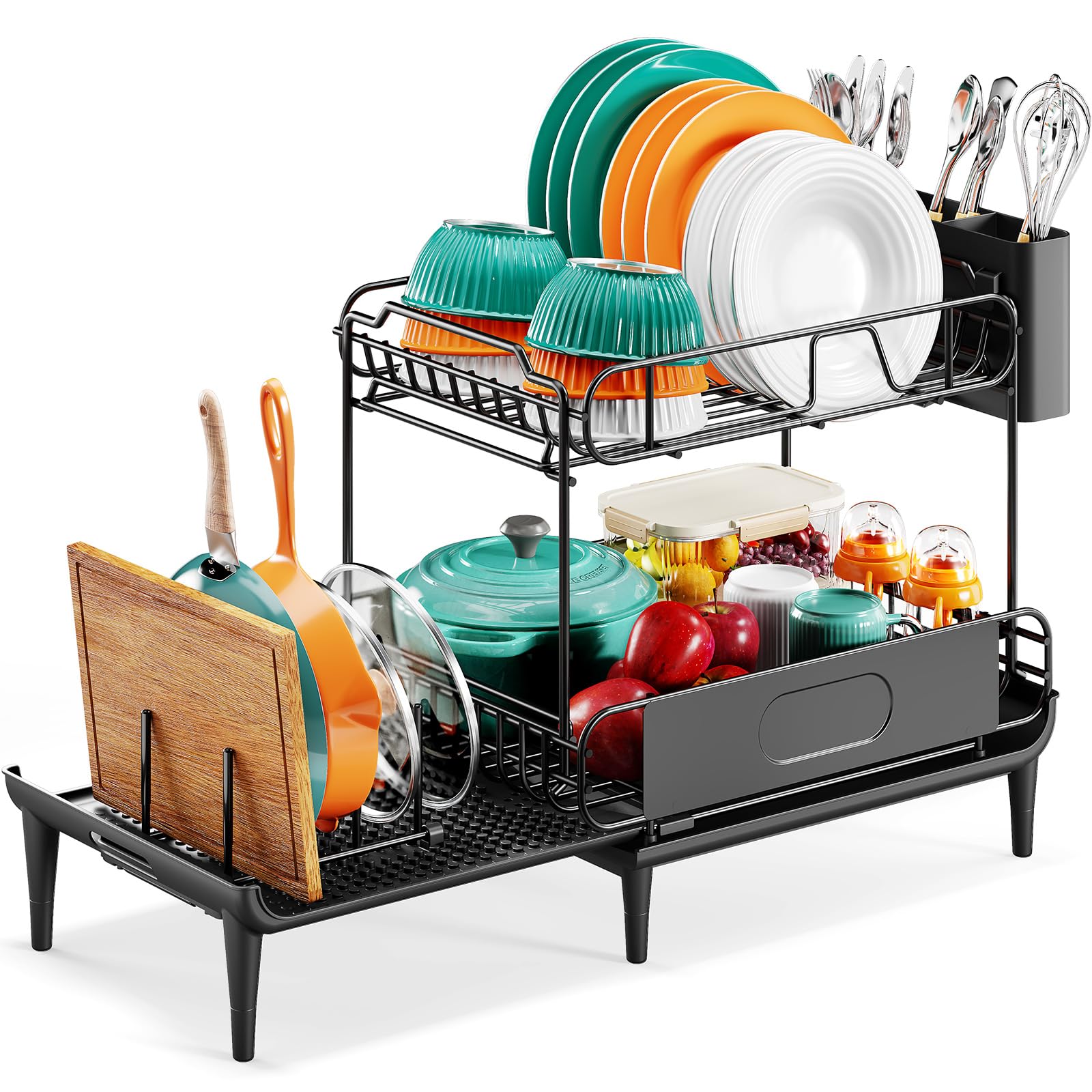 Amazon.com: Urackify Dish Drying Rack for Kitchen Counter